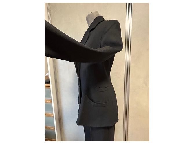 Tailleur nero Christian Dior - vista 3