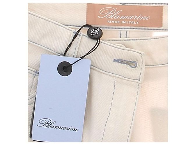 Jeans Blumarine blancos con lentejuelas - vista 6