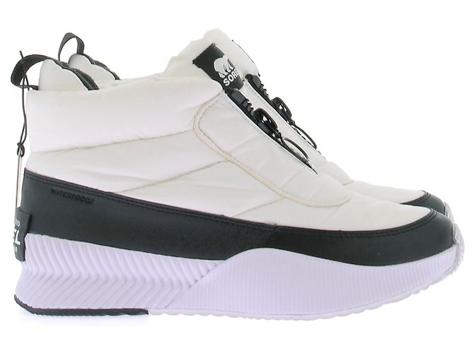 Autre Marque Botas kinetic acolchoadas com fecho de zíper Branco - vista 2
