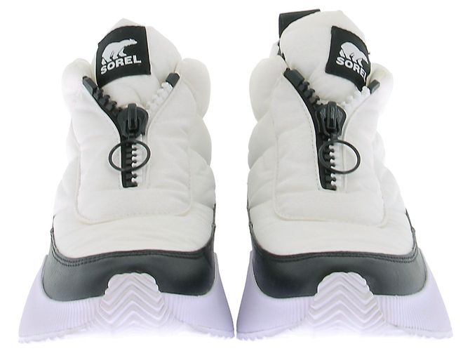 Autre Marque Botas kinetic acolchoadas com fecho de zíper Branco - vista 4