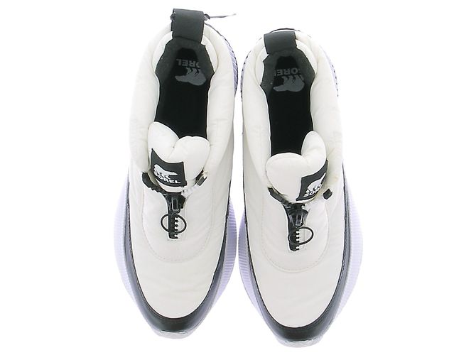 Autre Marque Botas kinetic acolchoadas com fecho de zíper Branco - vista 6