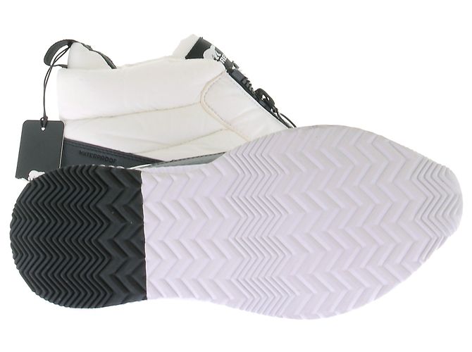 Autre Marque Botas kinetic acolchoadas com fecho de zíper Branco - vista 7