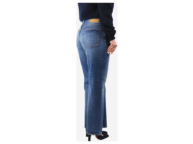 Autre Marque Blaue weit geschnittene Jeans - Größe UK 10 - Ansicht 4