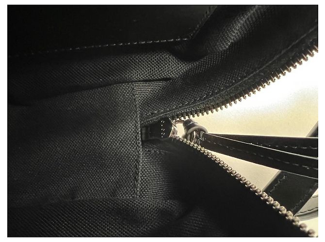 Borsa a tracolla monocromatica Gucci GG Marmont Small Camera Nero - vista 3