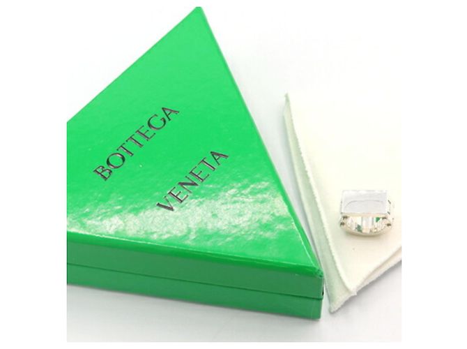 Anello in argento sterling Bottega Veneta - vista 9