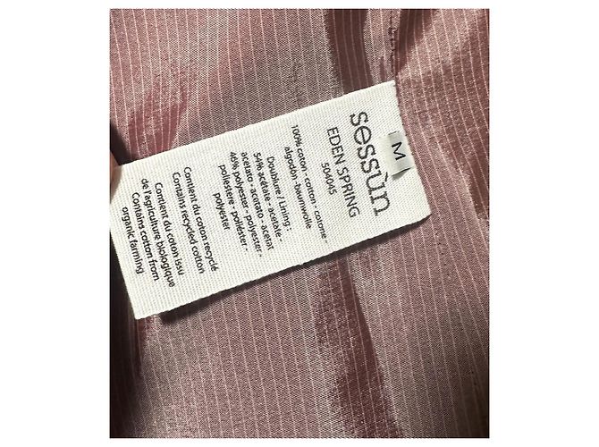 Sessun Abrigo Tanny Eden Rosa Algodón - vista 6