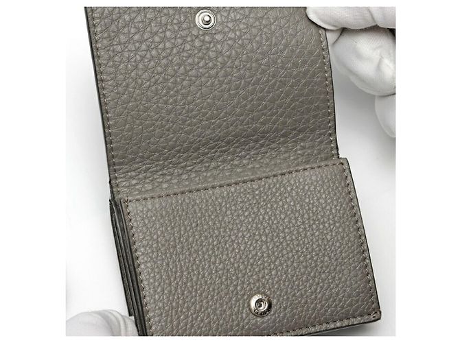 Fendi Dreifach-Compact-Geldbörse Braun - Ansicht 4