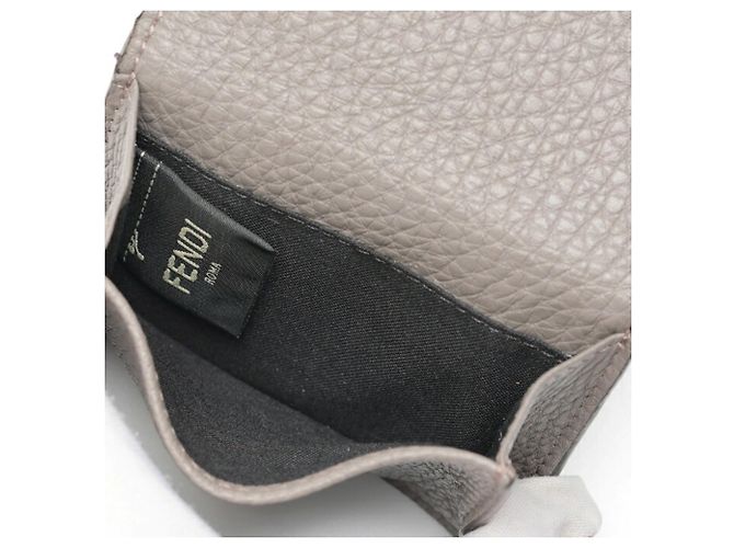 Fendi Dreifach-Compact-Geldbörse Braun - Ansicht 5
