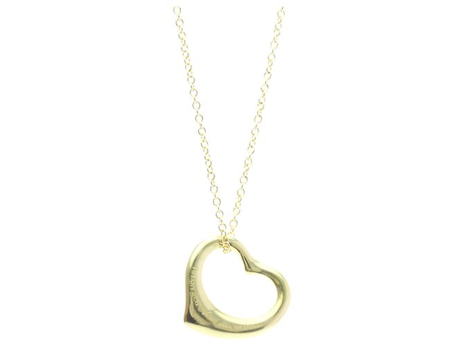 Tiffany & Co Collana Pendente Cuore Aperto Tiffany D'oro - vista 2