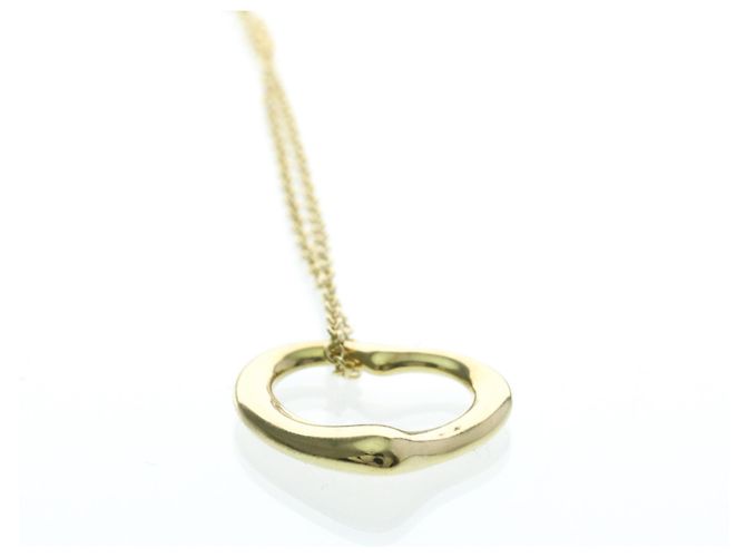 Tiffany & Co Collana Pendente Cuore Aperto Tiffany D'oro - vista 5