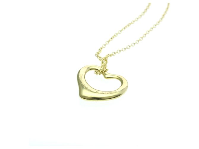 Tiffany & Co Collana Pendente Cuore Aperto Tiffany D'oro - vista 7