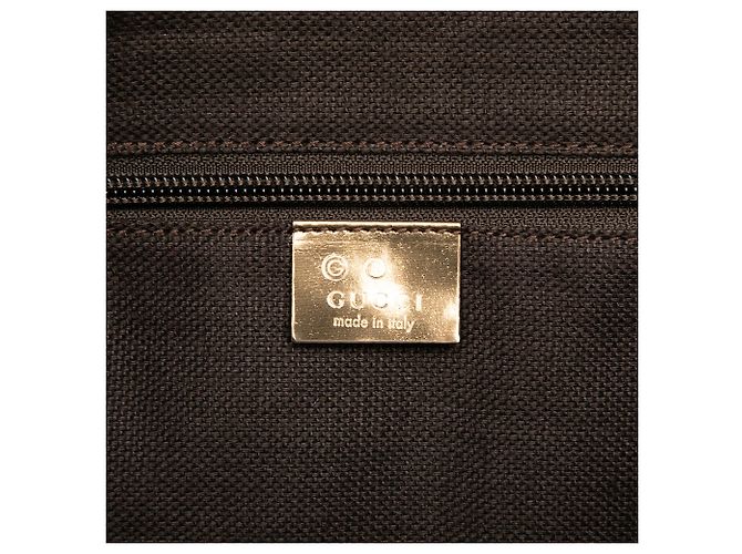 Tote en toile GG dorée Gucci - vue 5