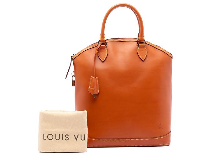 Louis Vuitton Marrom Nomade Lockit Vertical Caramelo - vista 8