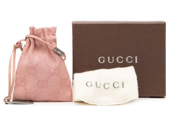 Bolsa de drawstring mini GG rosa de Gucci - vista 8