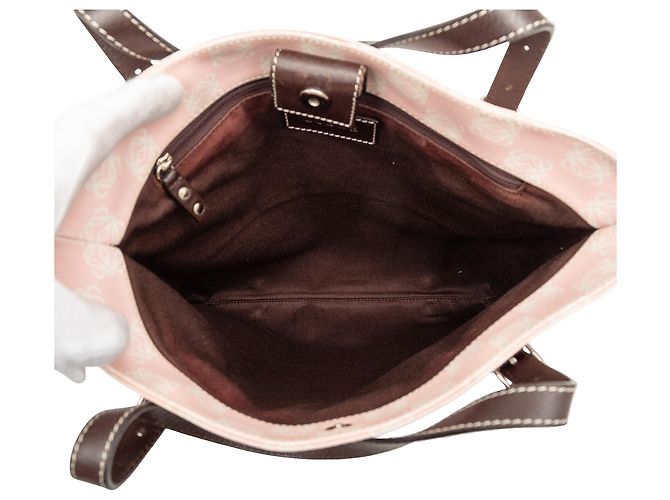 LOEWE Pink Anagram beschichtete Canvas-Tasche - Ansicht 4