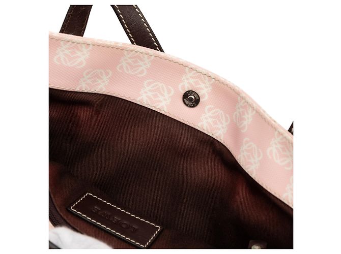 LOEWE Pink Anagram beschichtete Canvas-Tasche - Ansicht 7