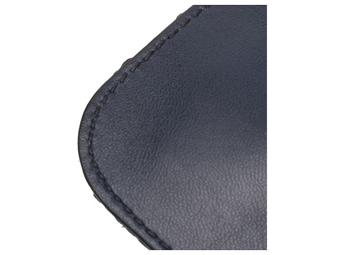 Borsa a tracolla a catena Tessuto nera Prada Nero - vista 11