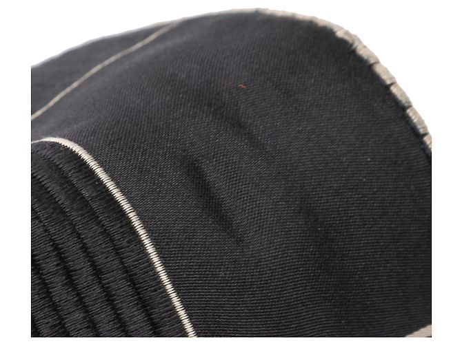 Borsa a tracolla a catena Tessuto nera Prada Nero - vista 9