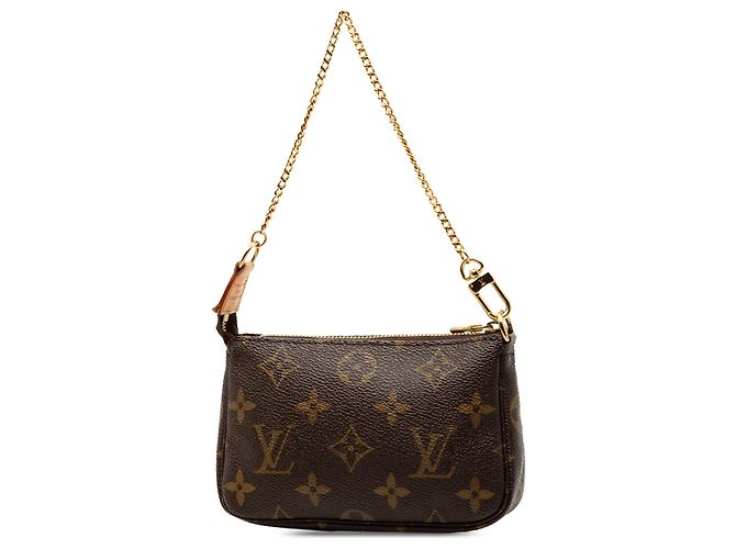 Mini Pochette Accessoires Monogramma Marrone Louis Vuitton - vista 2