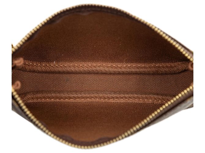 Mini Pochette Accessoires Monogramma Marrone Louis Vuitton - vista 4