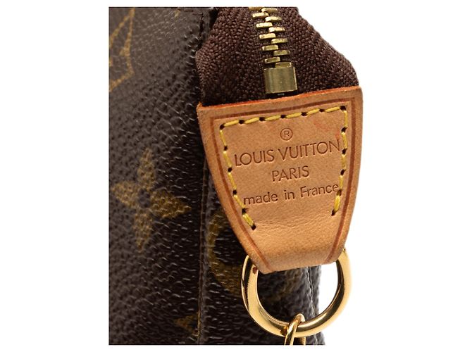 Mini Pochette Accessoires Monogramma Marrone Louis Vuitton - vista 5