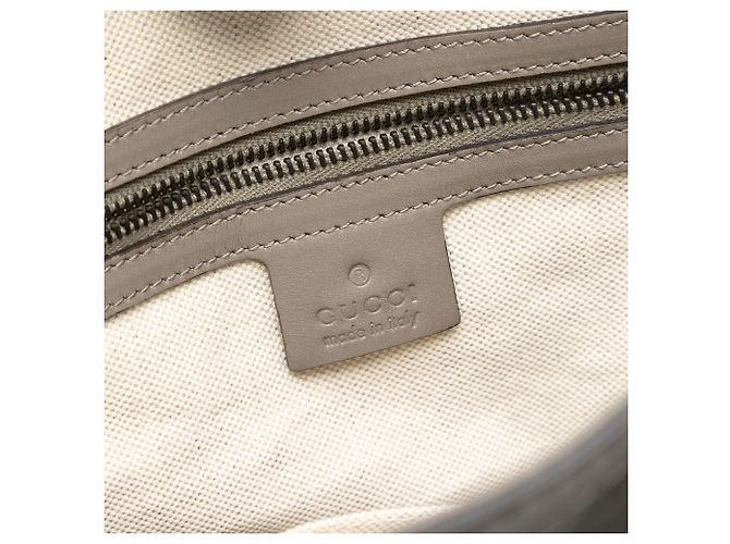Gucci Gray Guccissima Scarlett Tote Brown - view 5