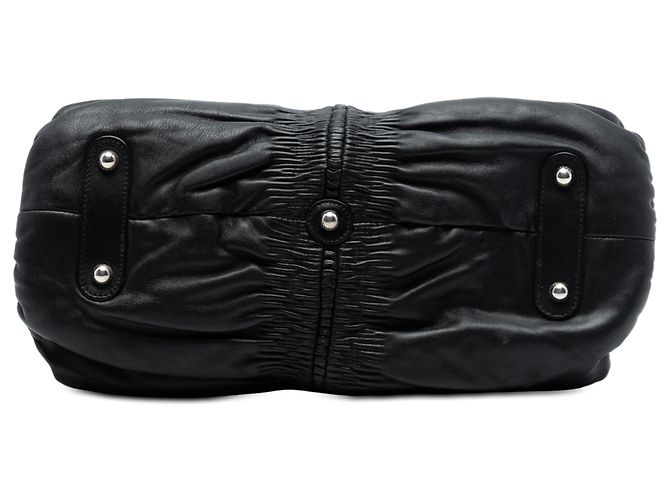 Borsa a cornice Karenina in agnello nero di Dior - vista 3