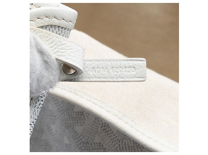 Goyard Bianco Goyardine Saint Louis PM - vista 5