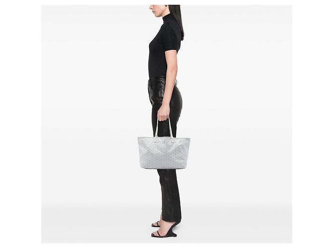Goyard Bianco Goyardine Saint Louis PM - vista 6