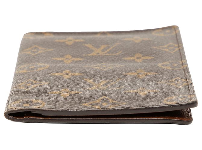 Cartera Larga Brazza Monograma Marrón Louis Vuitton Castaño - vista 3