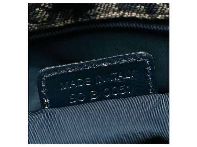 Dior Blue Diorissimo Trotter Canvas Tote - view 6