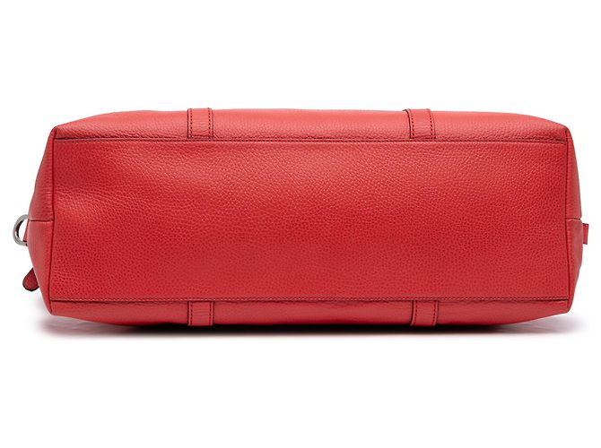 Borsa Gucci in pelle rossa con charm GG Rosso - vista 3