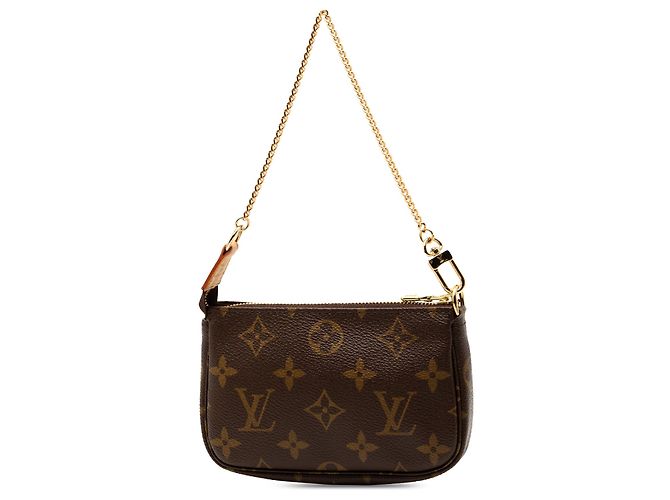 Mini Pochette Accessoires Monogramma Marrone Louis Vuitton - vista 2