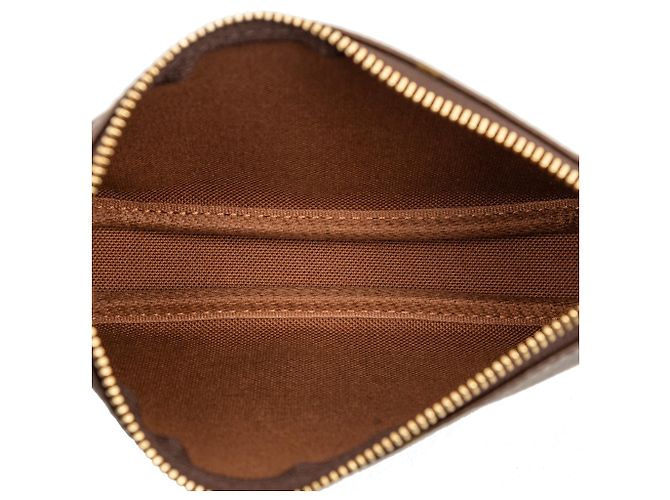 Mini Pochette Accessoires Monogramma Marrone Louis Vuitton - vista 4