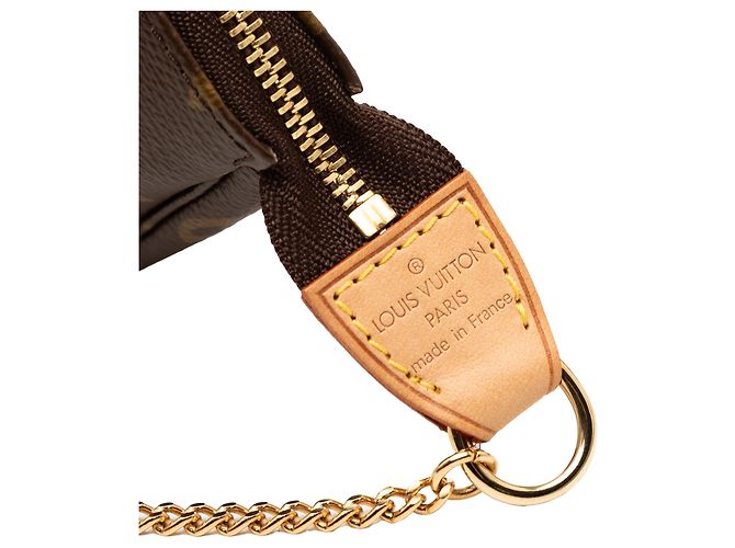 Mini Pochette Accessoires Monogramma Marrone Louis Vuitton - vista 5