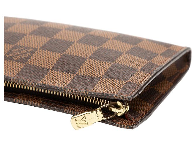 Bucket Pochette a secchiello Marais Damier Ebene Louis Vuitton Marrone - vista 7
