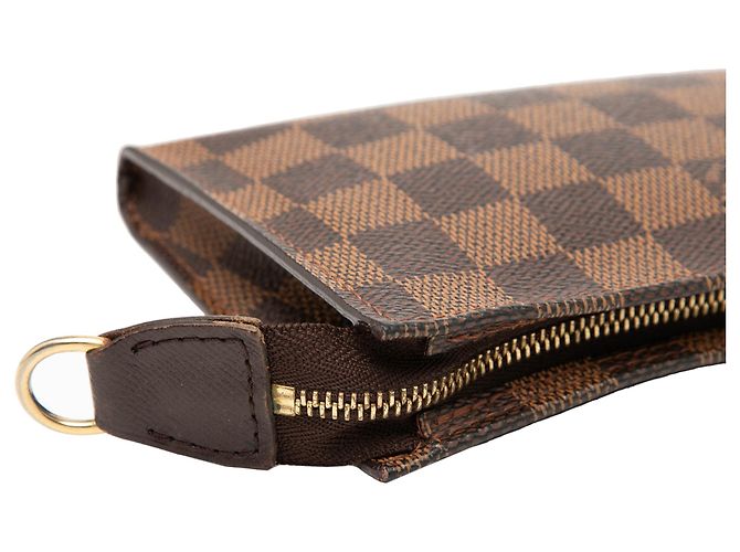 Bucket Pochette a secchiello Marais Damier Ebene Louis Vuitton Marrone - vista 8