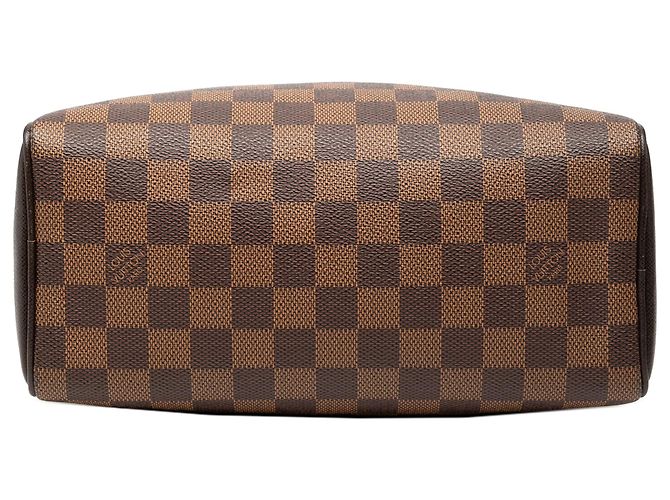 Louis Vuitton Marrone Damier Ebene Brera - vista 3