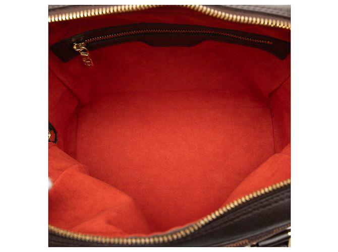 Louis Vuitton Marrone Damier Ebene Brera - vista 4