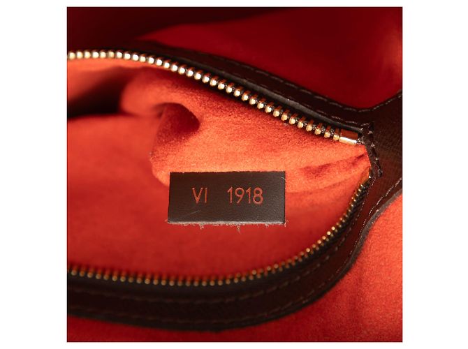 Louis Vuitton Marrone Damier Ebene Brera - vista 6