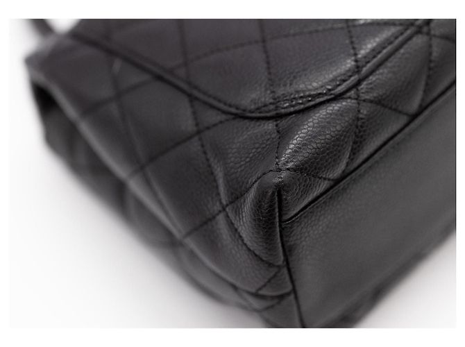 Coco Handle Chanel Kelly Top Handle – Caviar Nero, Finiture Argentate Silver hardware - vista 15