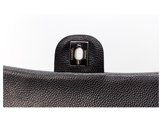 Coco Handle Chanel Kelly Top Handle – Caviar Nero, Finiture Argentate Silver hardware - vista 18