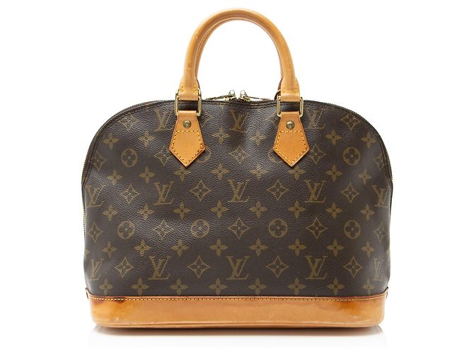 Louis Vuitton Vintage Monogramm Canvas Alma PM Handtasche Braun - Ansicht 3