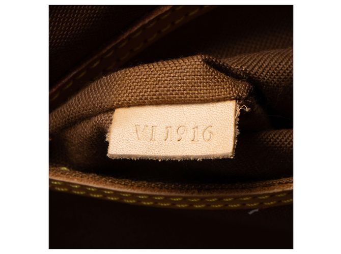Louis Vuitton Vintage Monogramm Canvas Alma PM Handtasche Braun - Ansicht 6