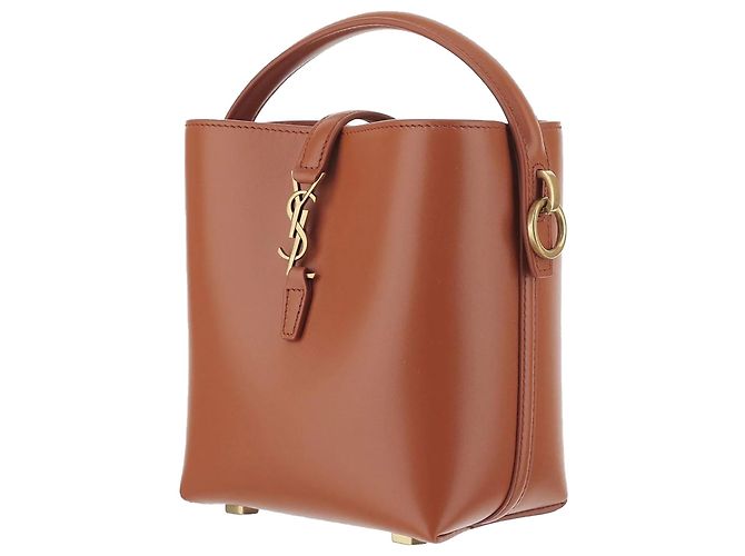 Borsa a Spalla Mini Le 37 di Saint Laurent Arancione - vista 2
