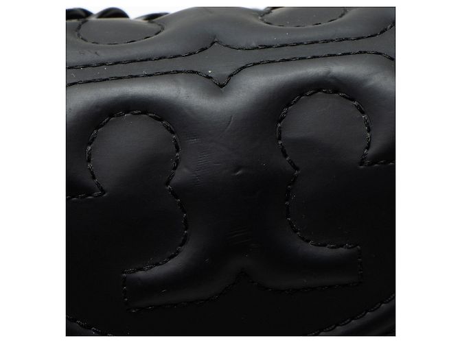 Borsa a Spalla Media Fleming in Pelle Opaca Tory Burch Nero - vista 10
