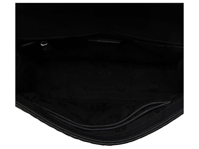 Borsa a Spalla Media Fleming in Pelle Opaca Tory Burch Nero - vista 6