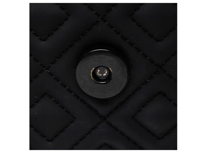 Borsa a Spalla Media Fleming in Pelle Opaca Tory Burch Nero - vista 9