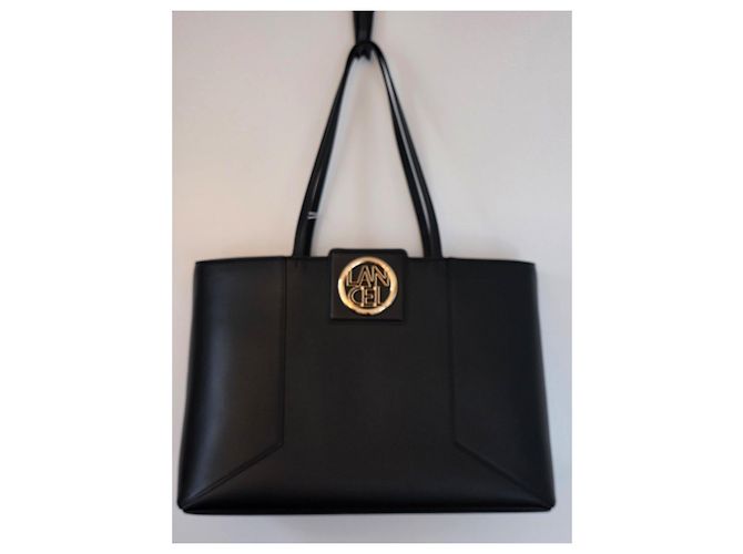 BAG TOTE CON ZIP ROXANE IN PELLE LISCIA NERA LANCEL Nero - vista 11