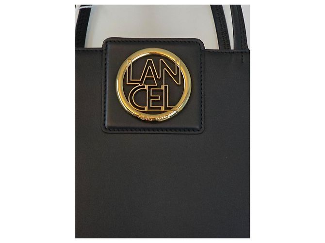 BAG TOTE CON ZIP ROXANE IN PELLE LISCIA NERA LANCEL Nero - vista 13